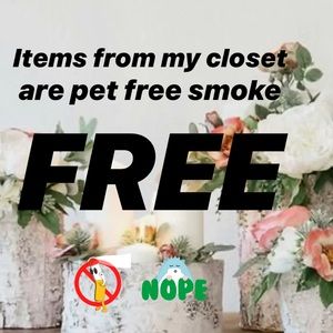 Smoke free pet free home